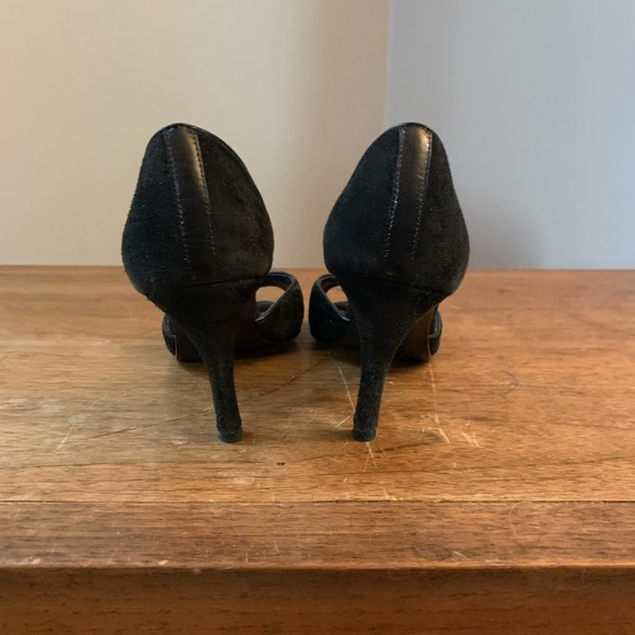 Vianni Collection Suede Peep toe Heels | 6.5 - Picture 5 of 6